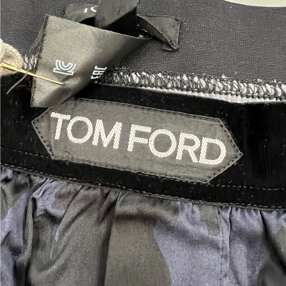 Tom ford ABSTRACT ZEBRA SILK PAJAMA PANTS - Picture 8 of 8